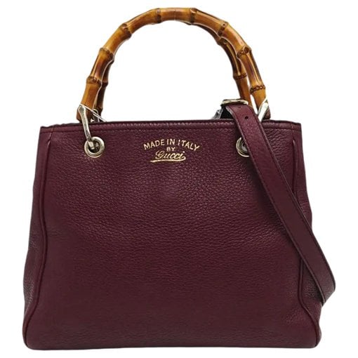 Leather handbag
