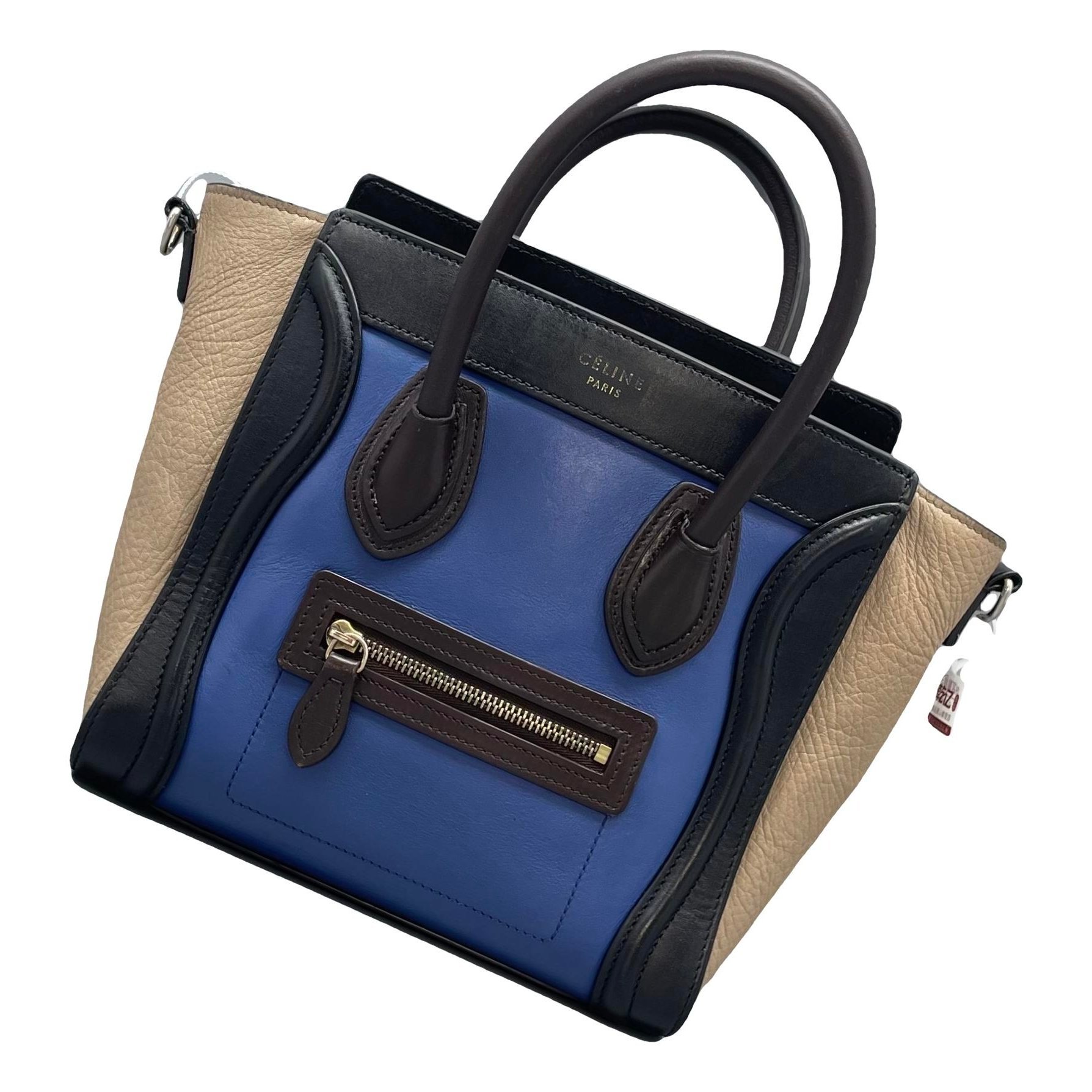 Luggage leather handbag