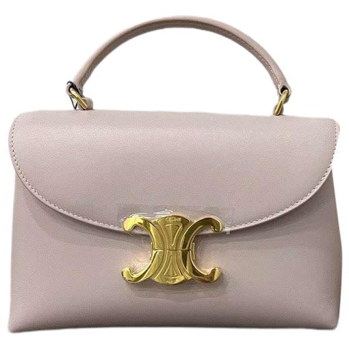 Triomphe leather handbag
