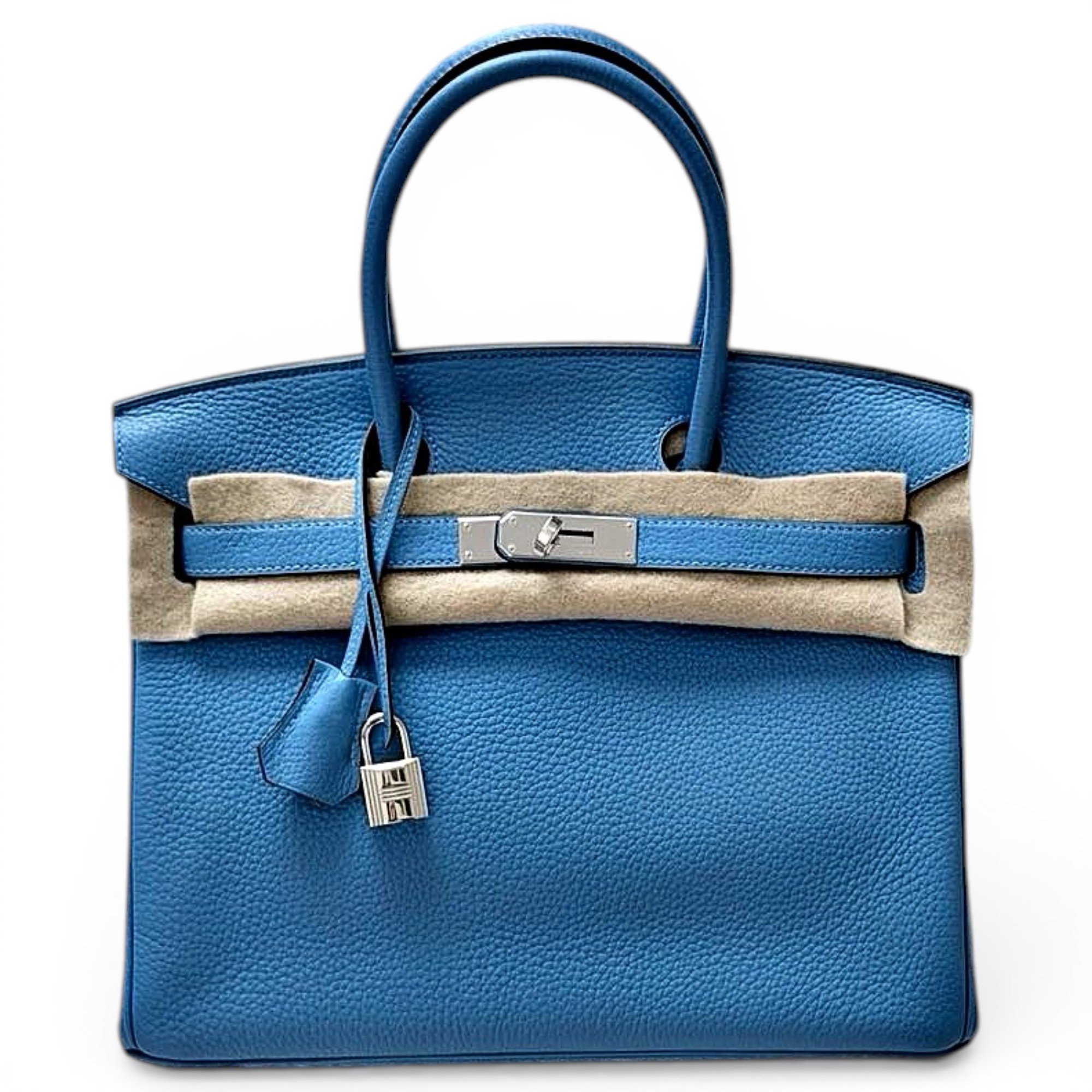 Birkin 30 leather handbag