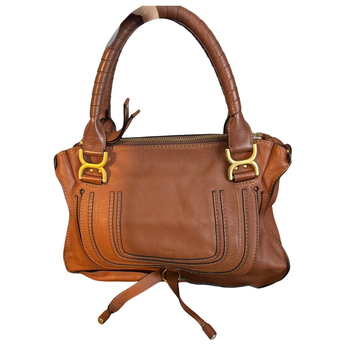 Marcie leather handbag