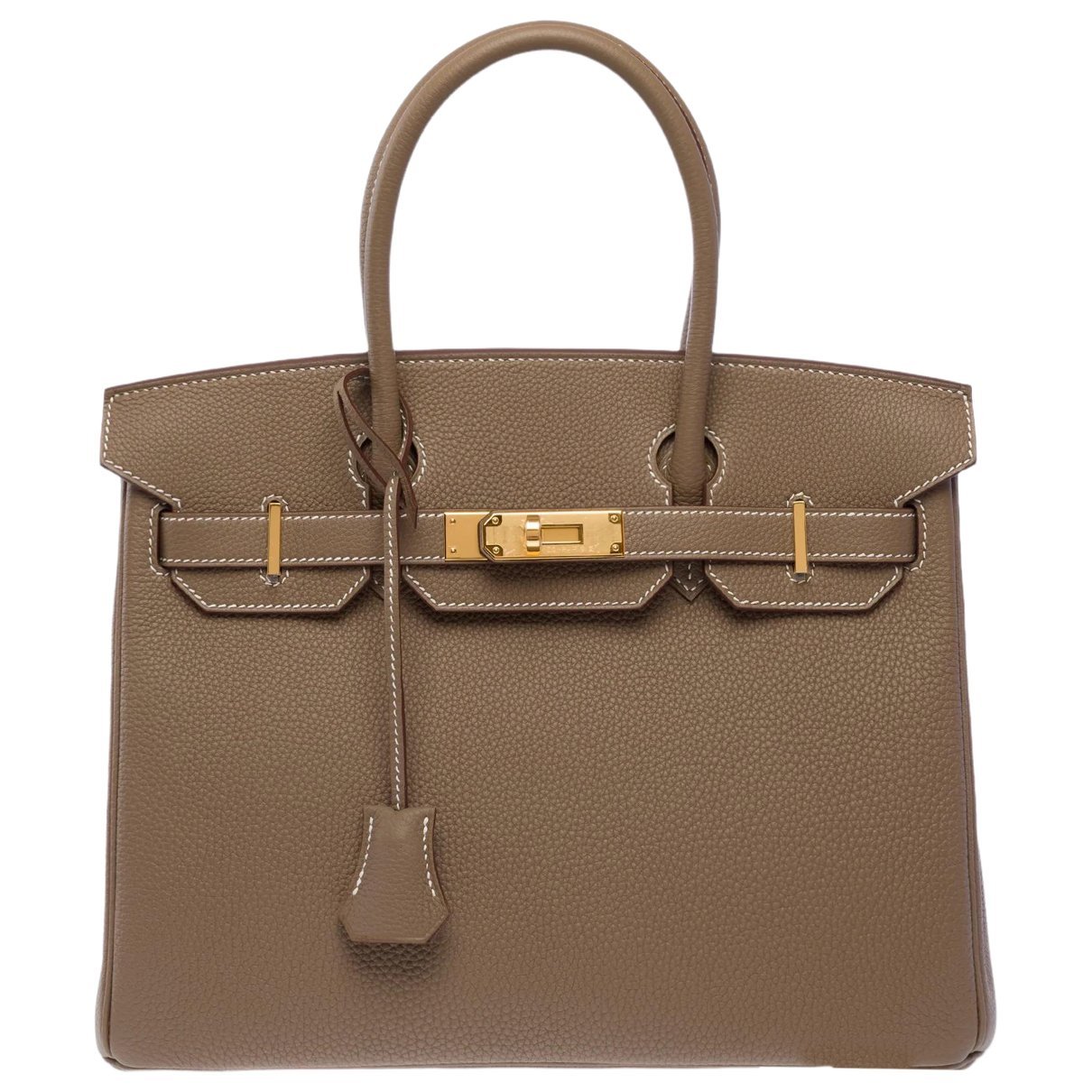 Birkin 30 leather handbag