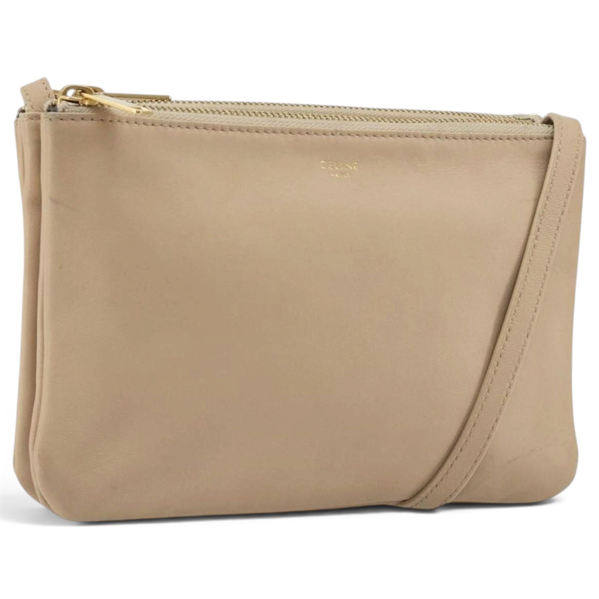 Trio leather handbag