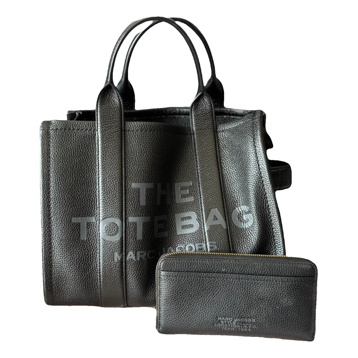 Leather tote