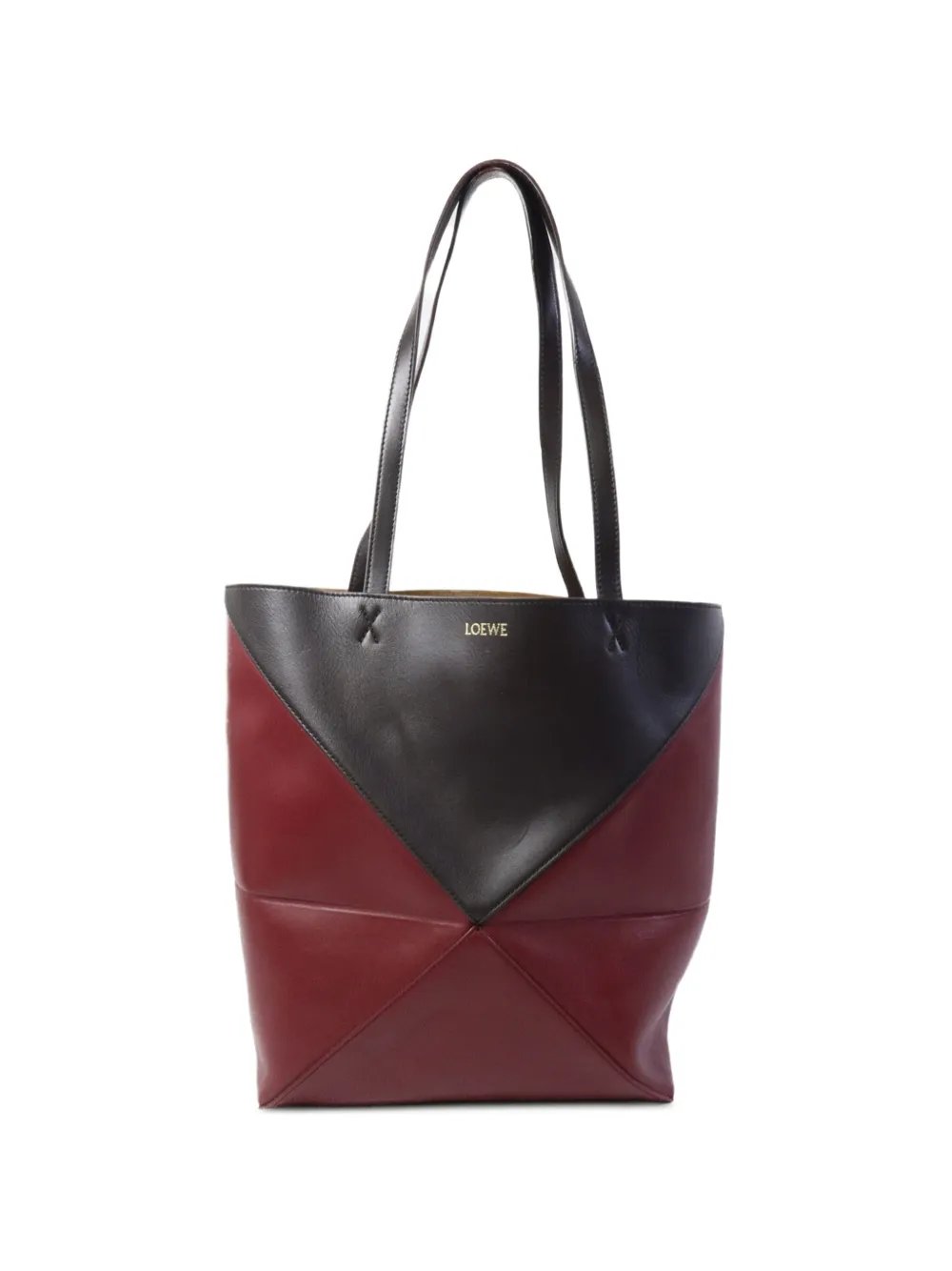 medium Puzzle Fold leather tote bag
