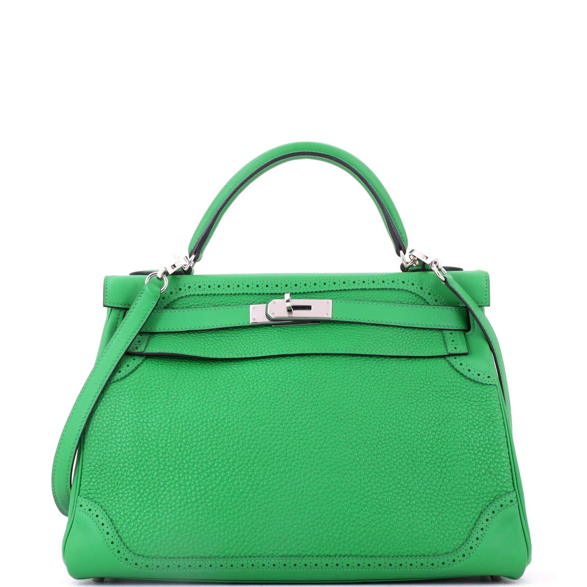 Hermes Kelly 32 Handbag Togo Leather 2014