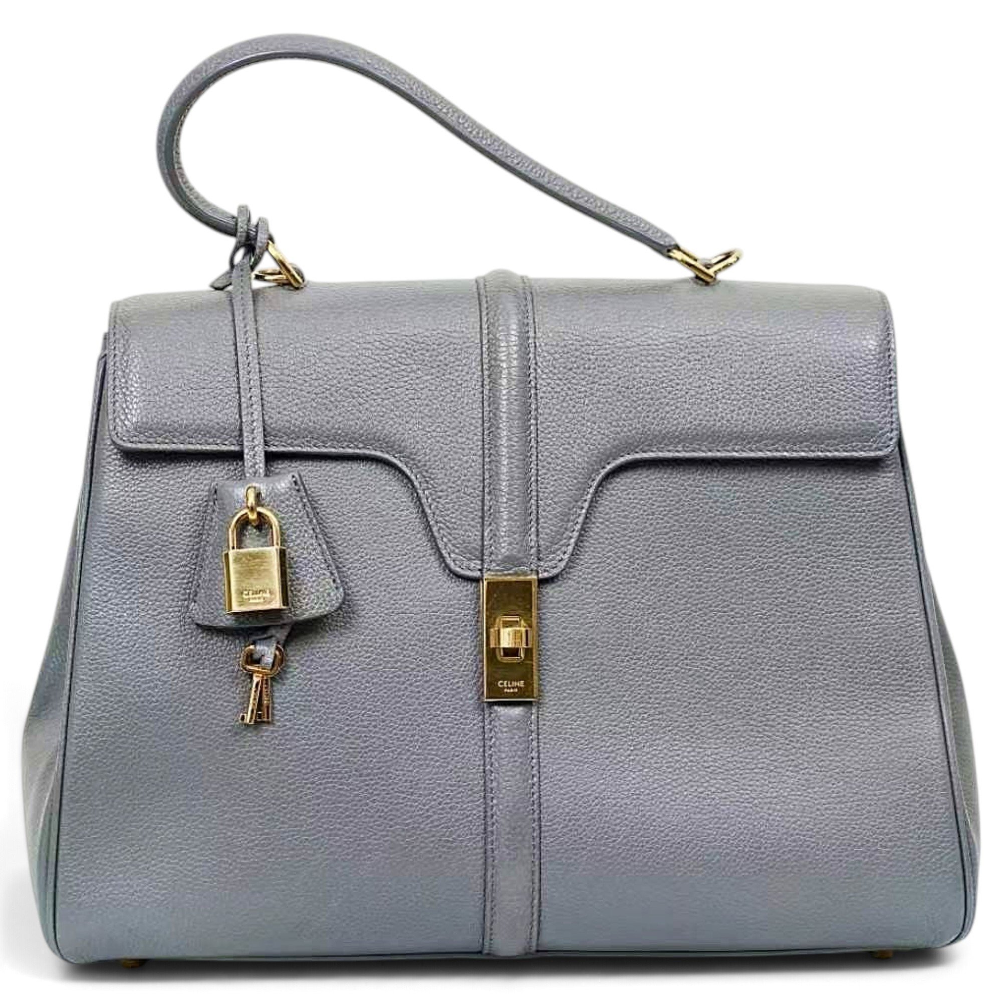Sac 16 leather handbag