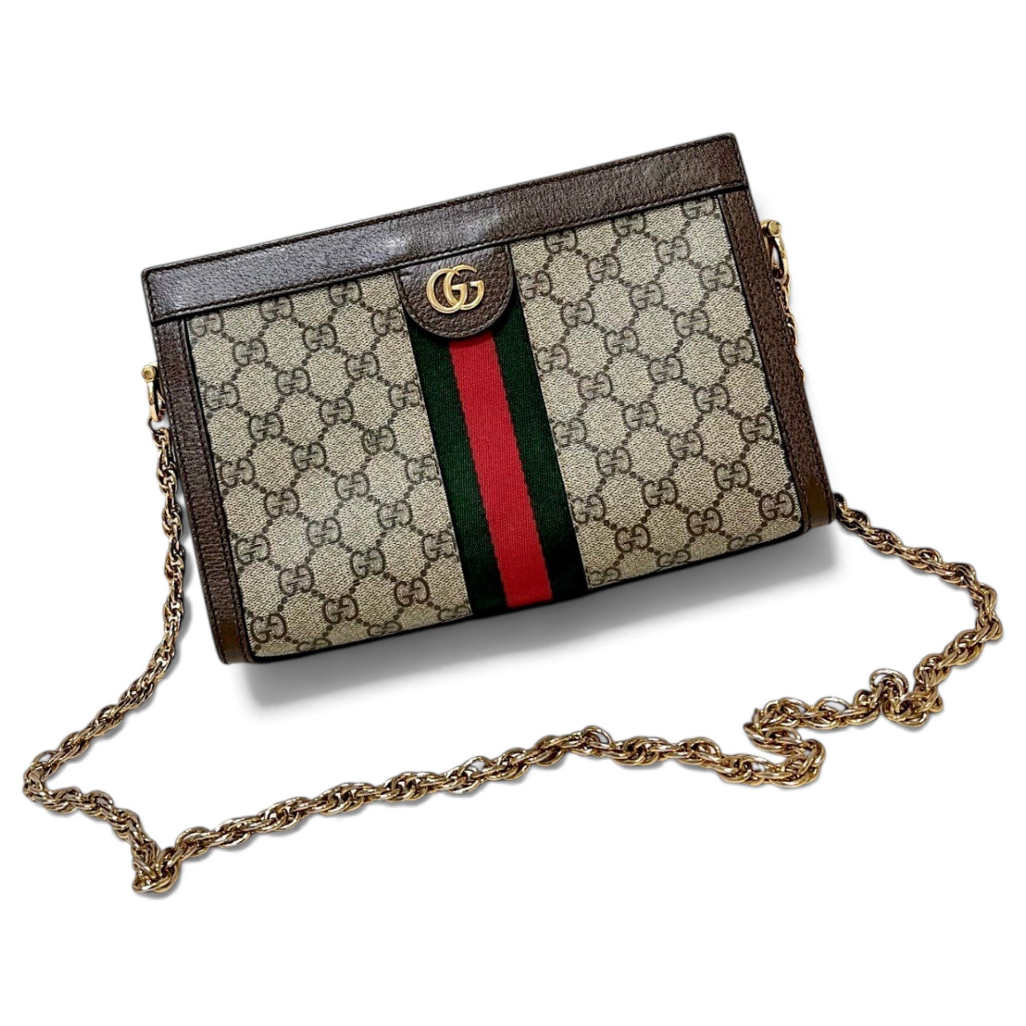 Ophidia Chain cloth handbag