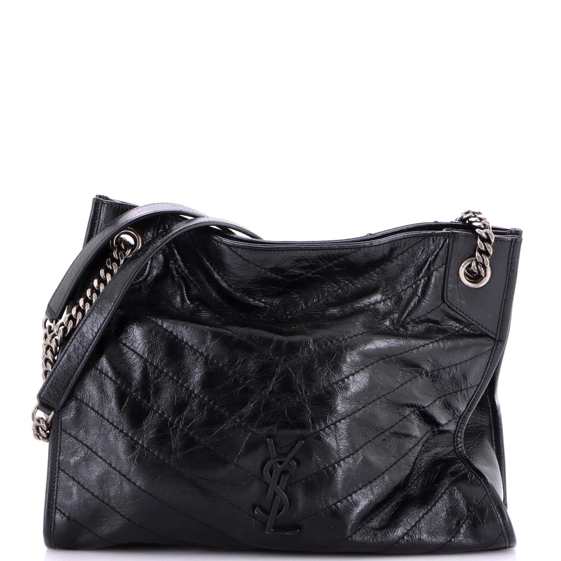 Leather tote