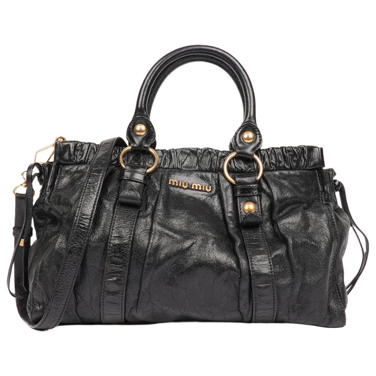 Vitello leather handbag