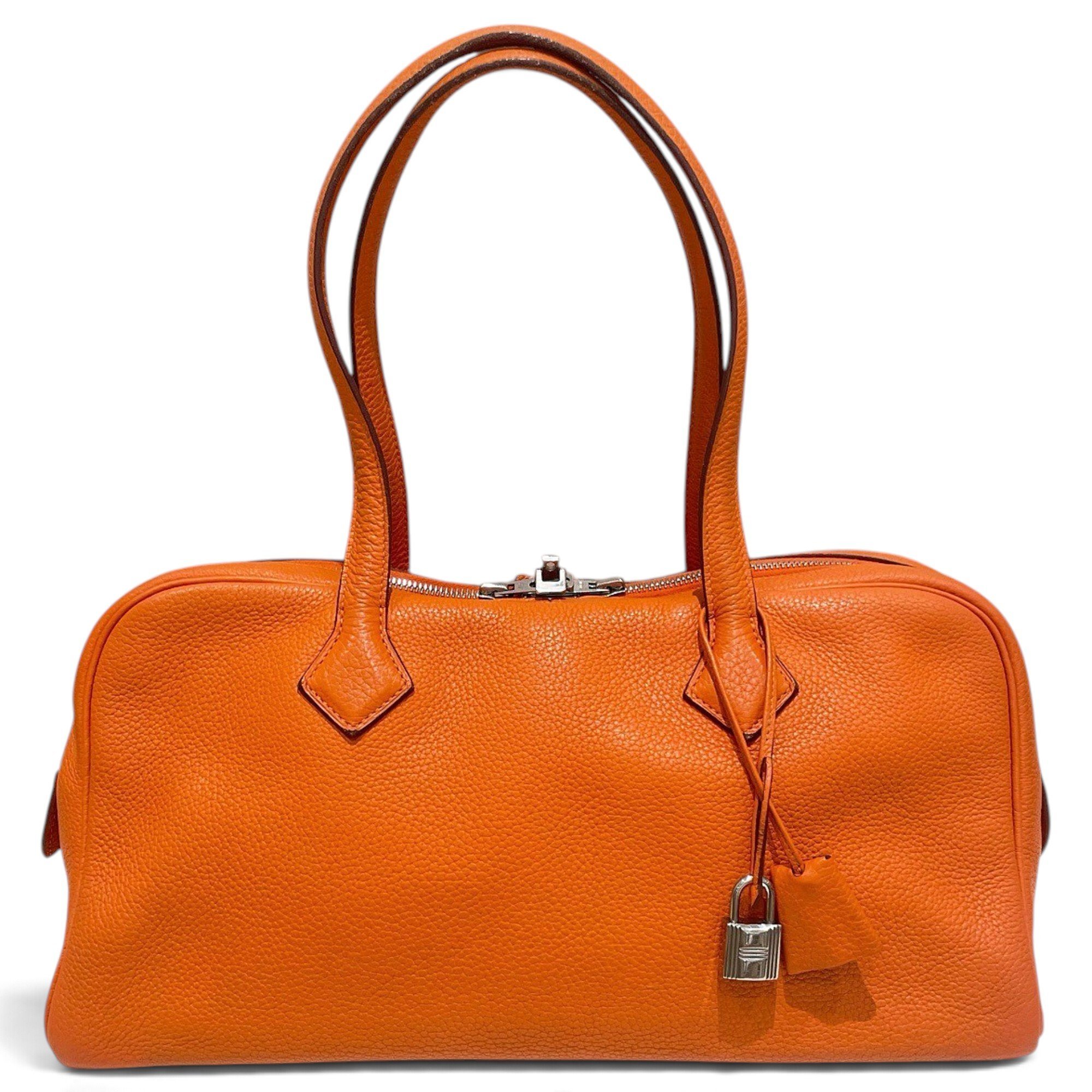 Victoria leather handbag