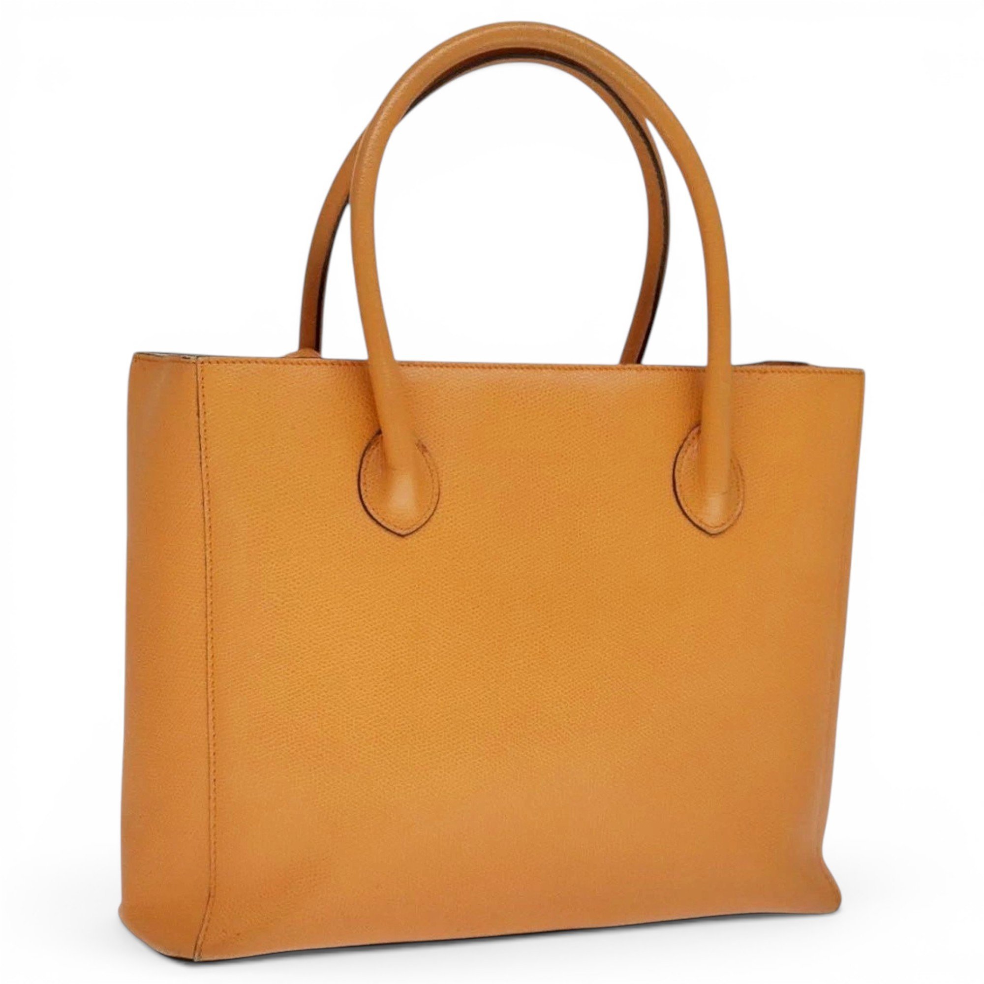 Leather tote