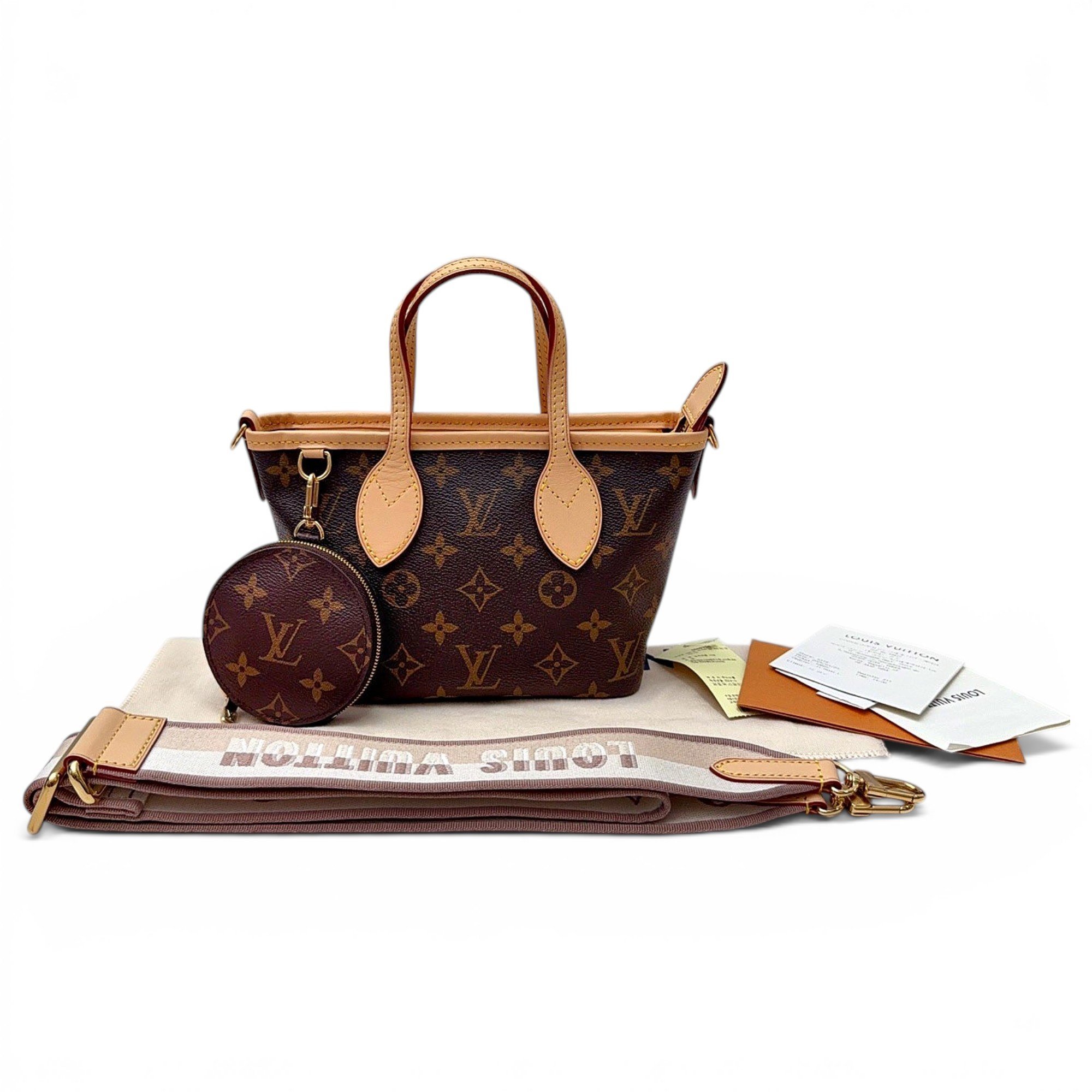 Neverfull leather handbag