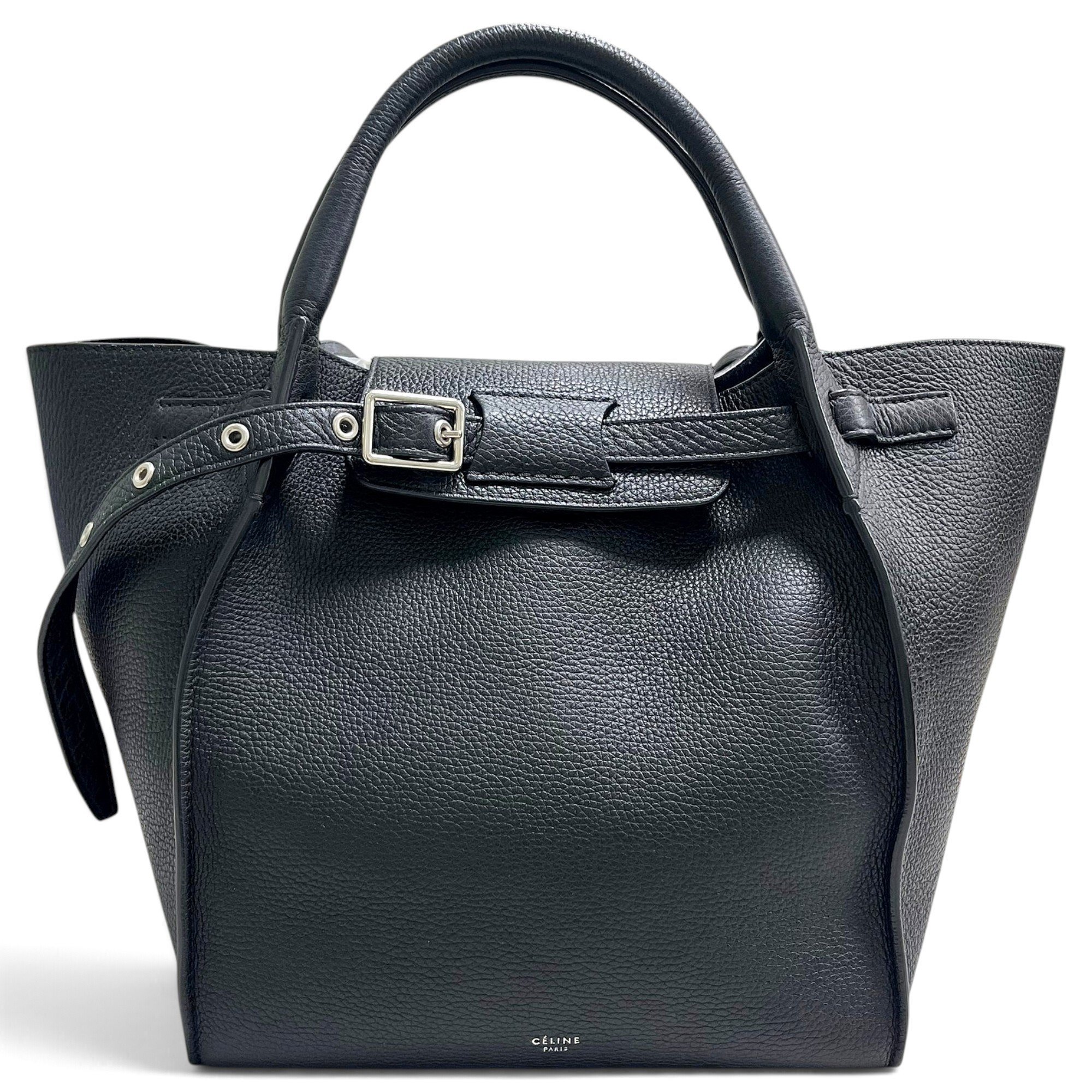 Big Bag leather handbag