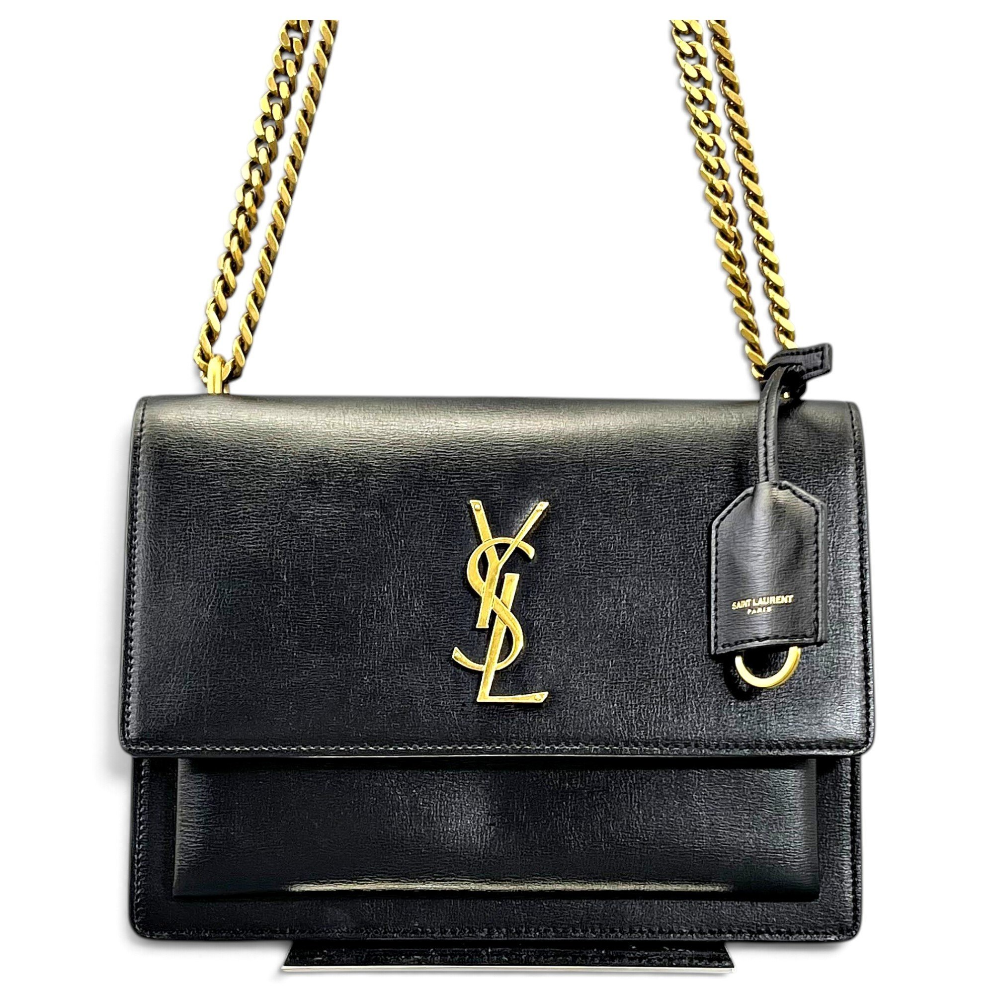 Sunset leather handbag