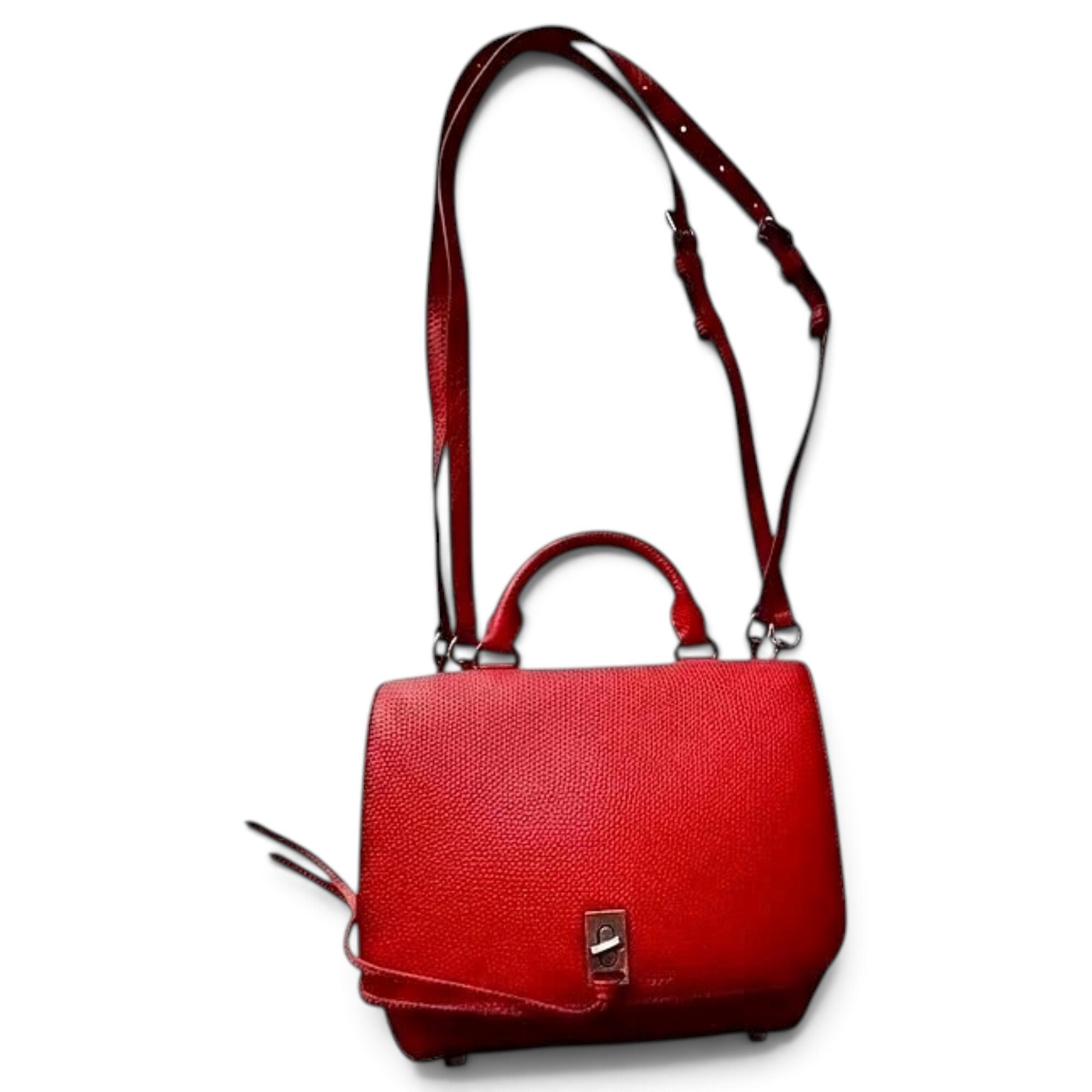 Leather backpack