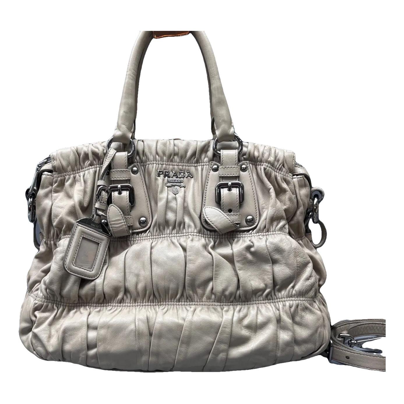 Leather handbag