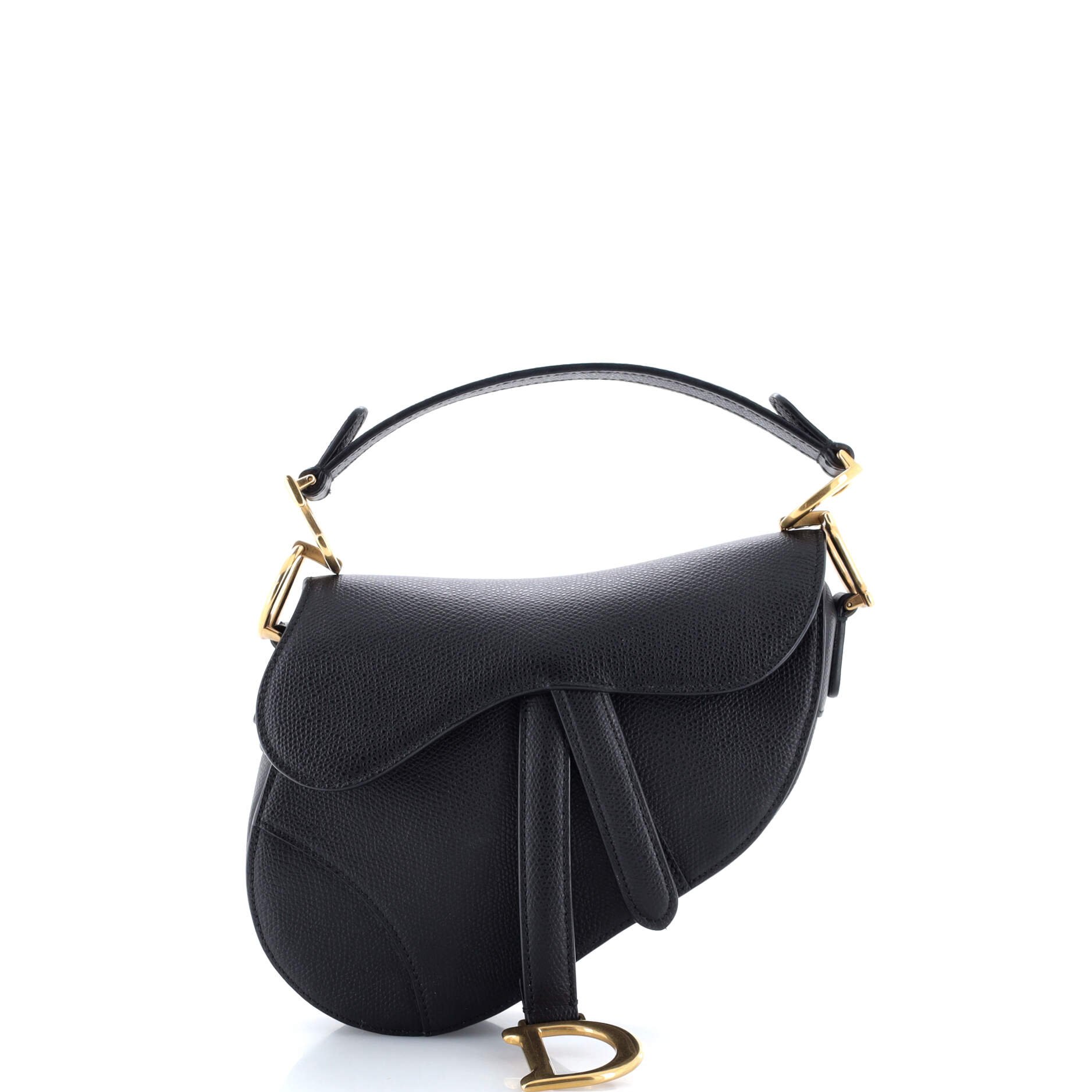 Dior Saddle Handbag Leather Mini