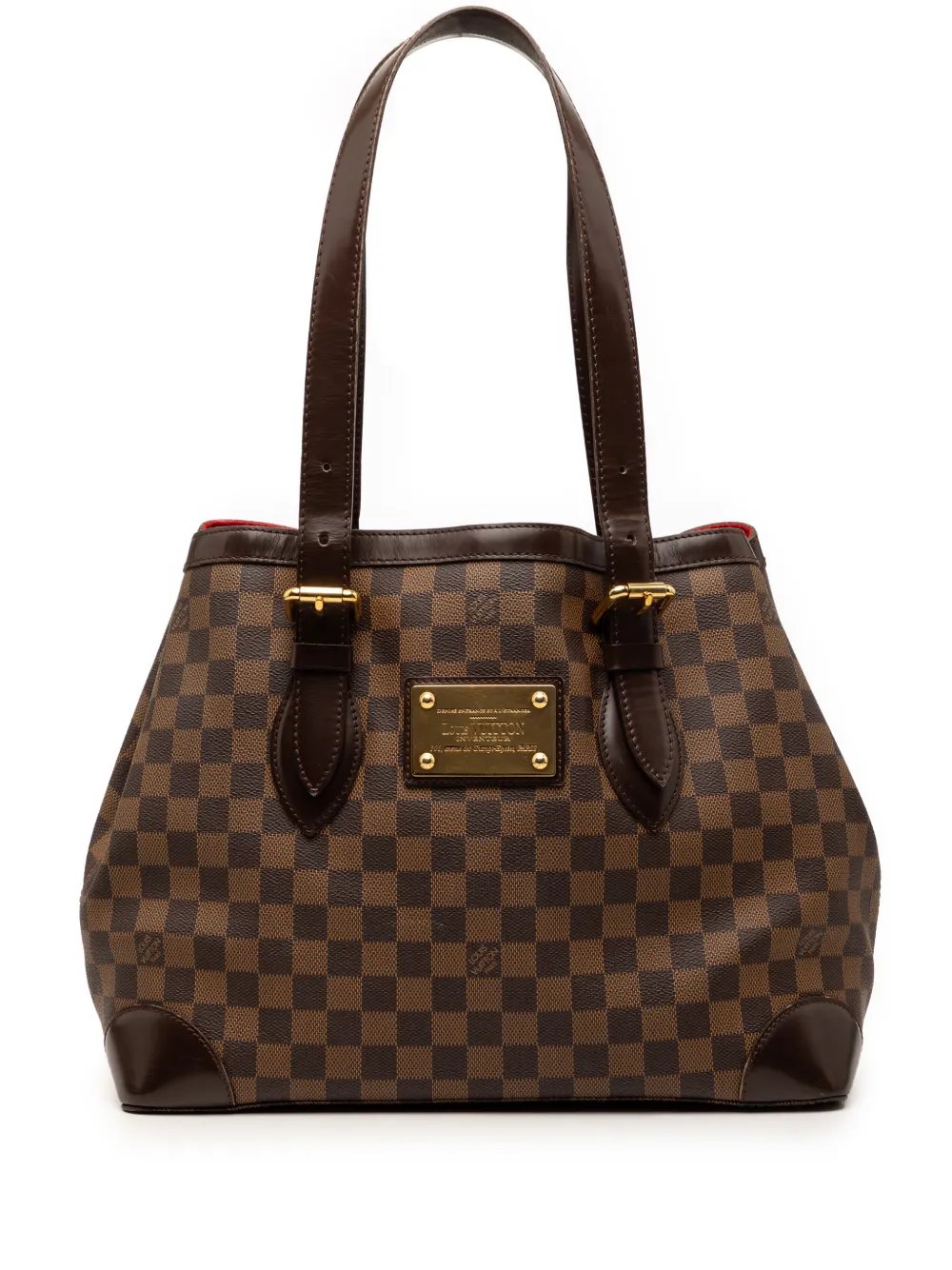 2007-2012 Damier Ebene Hampstead MM tote bag