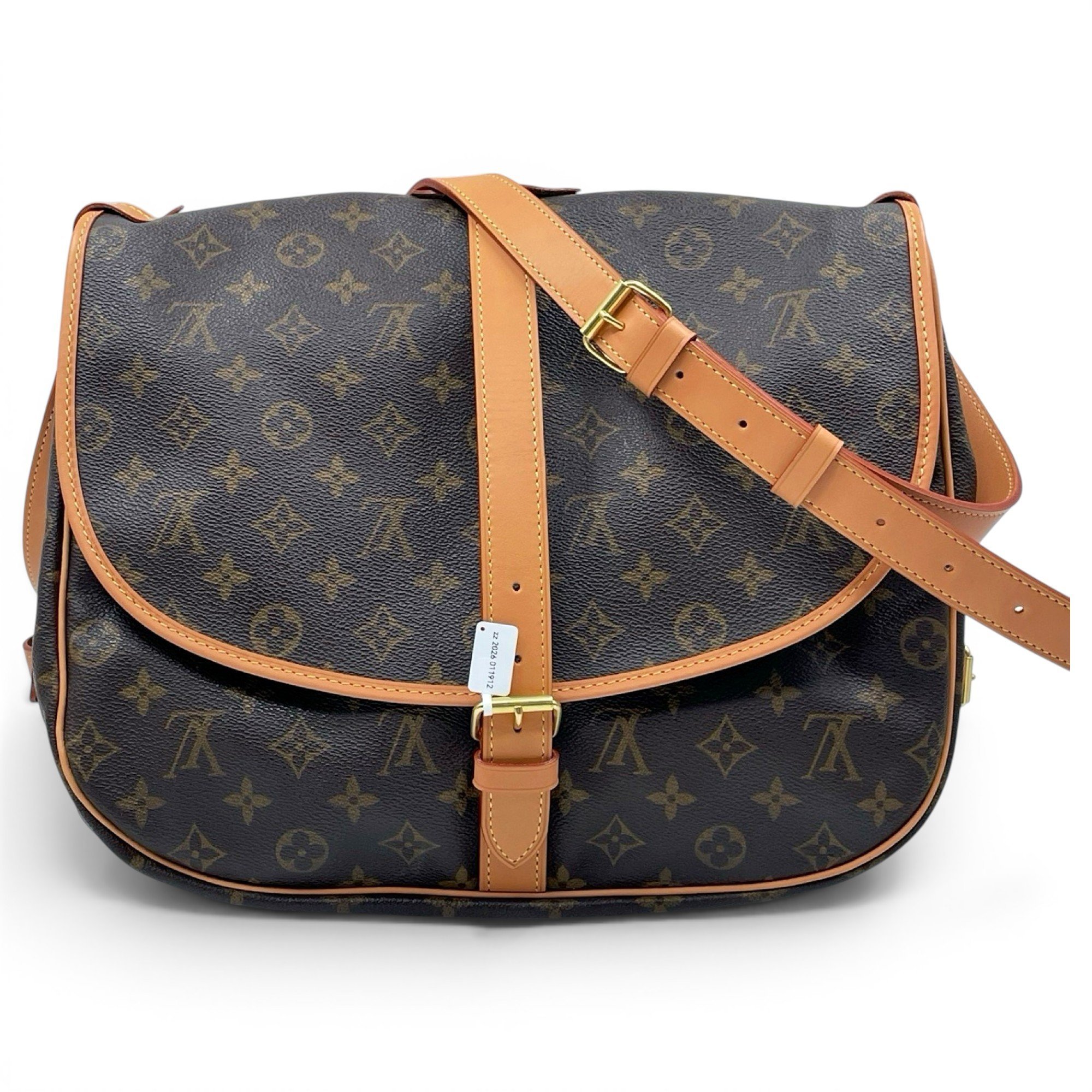 Saumur leather crossbody bag