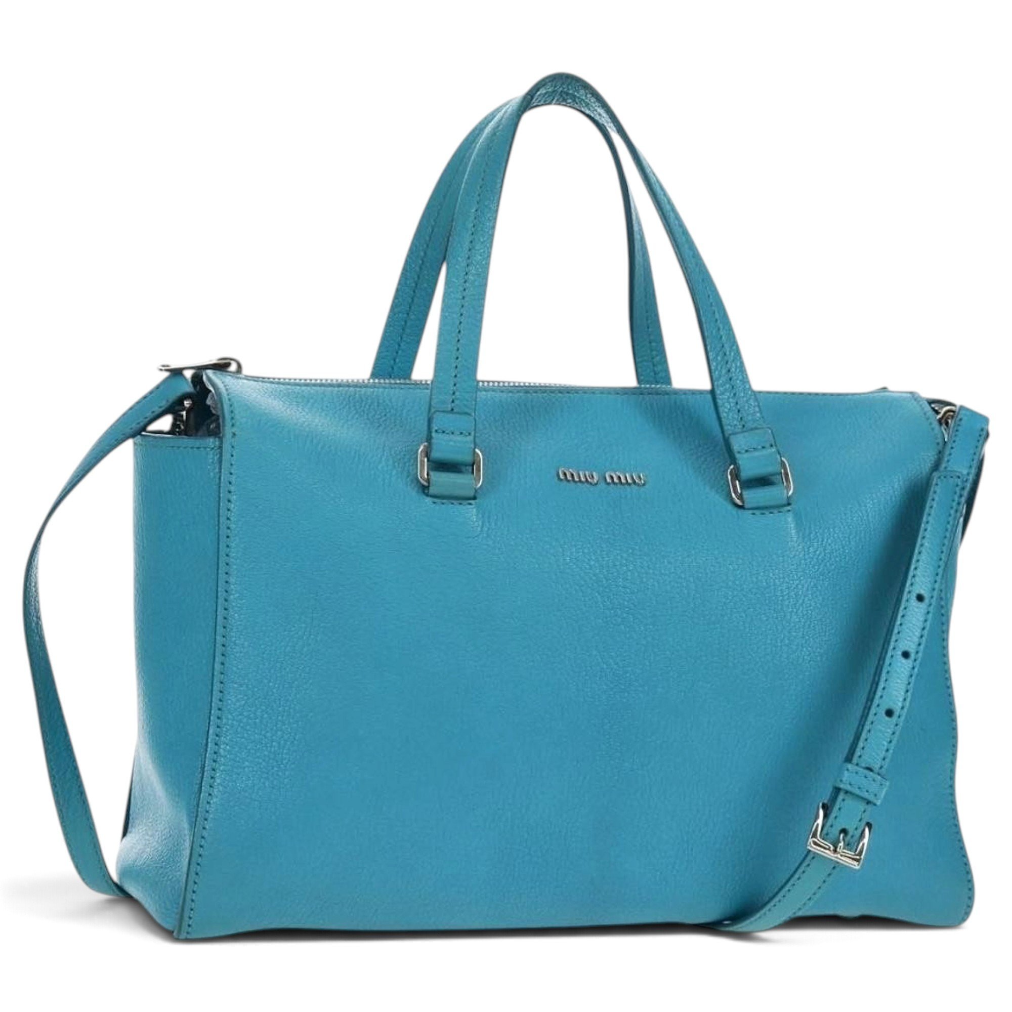Leather tote