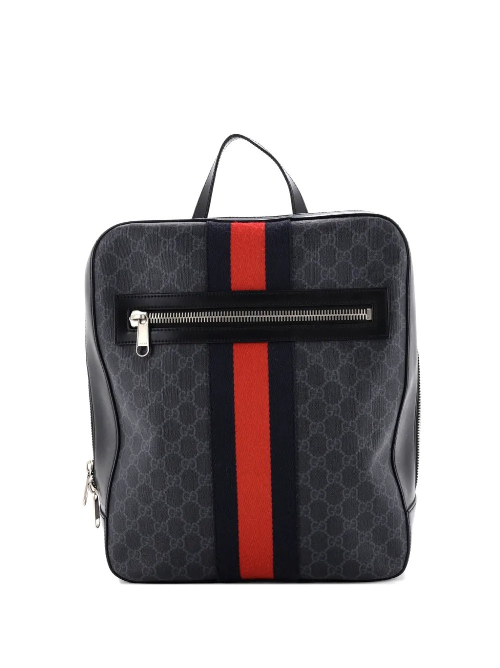 Web Zip GG Coated Canvas Medium backpack