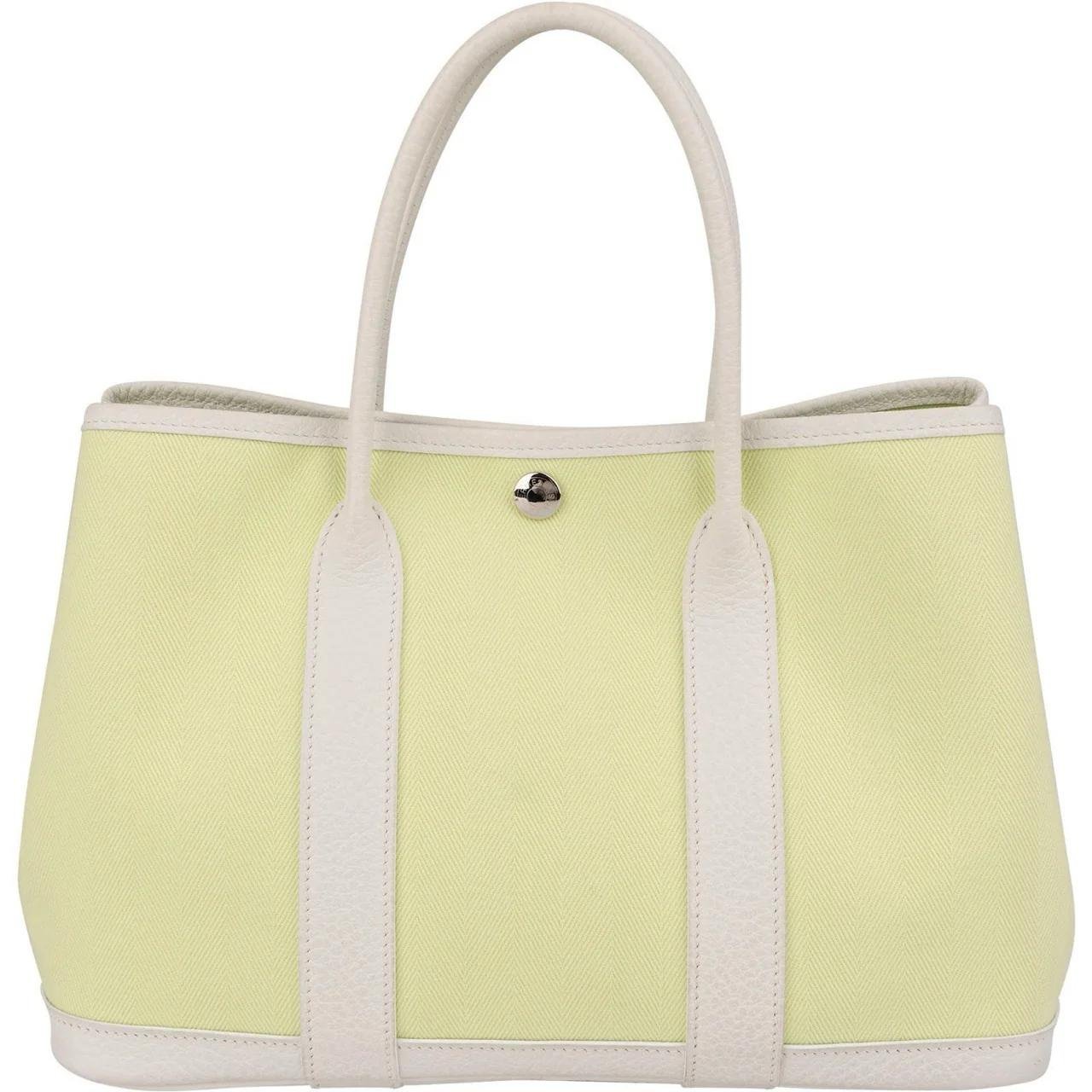 Garden Party leather handbag