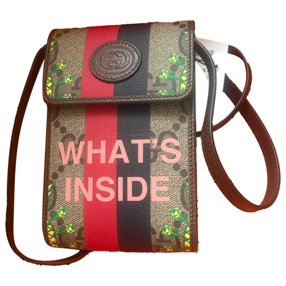 Leather crossbody bag