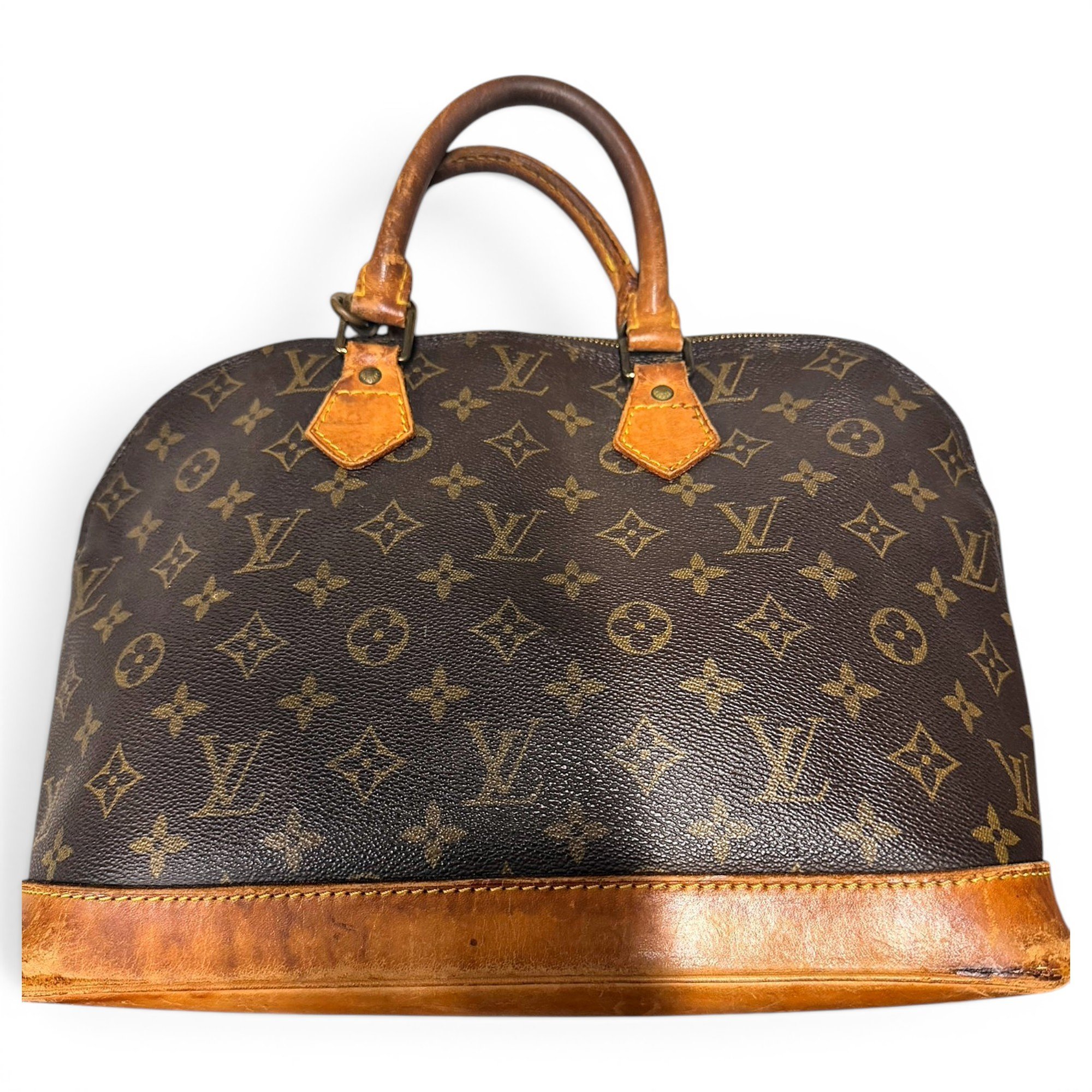 Alma leather handbag