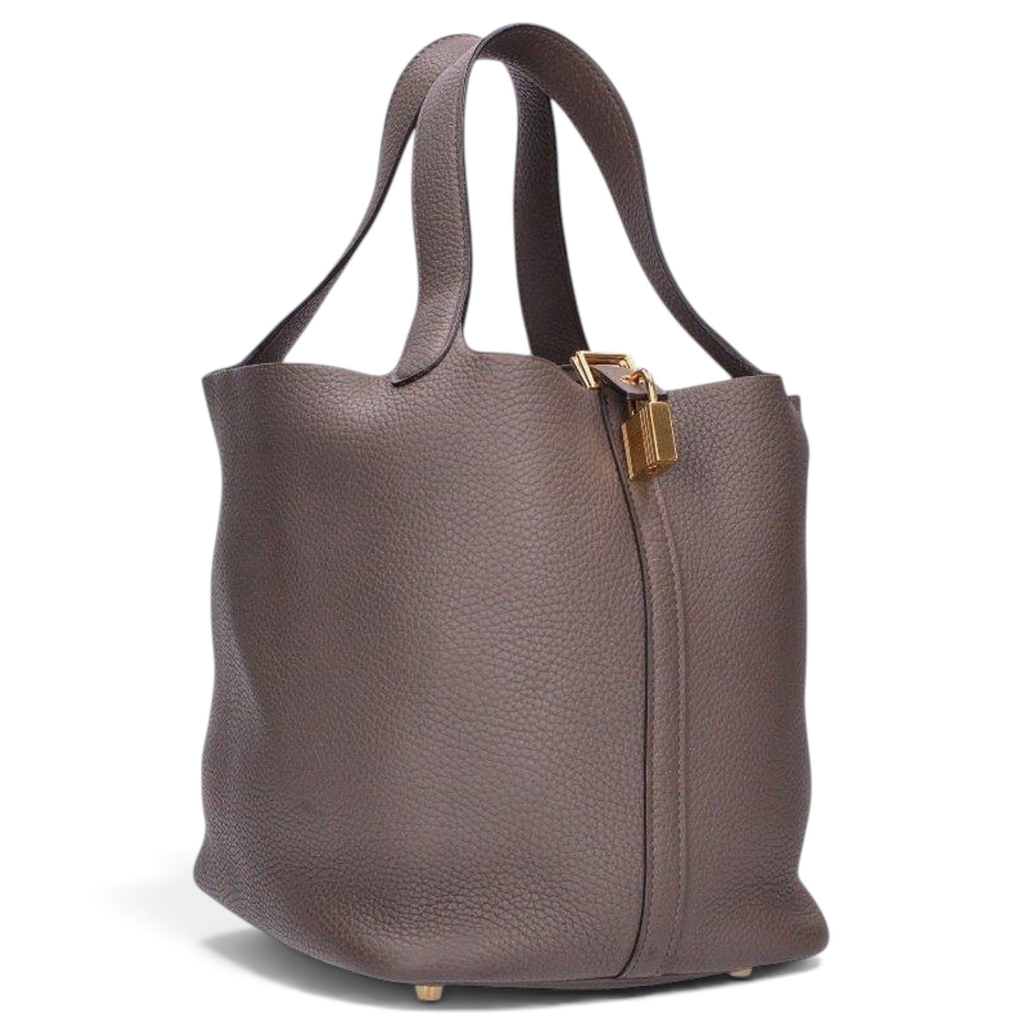 Picotin leather handbag