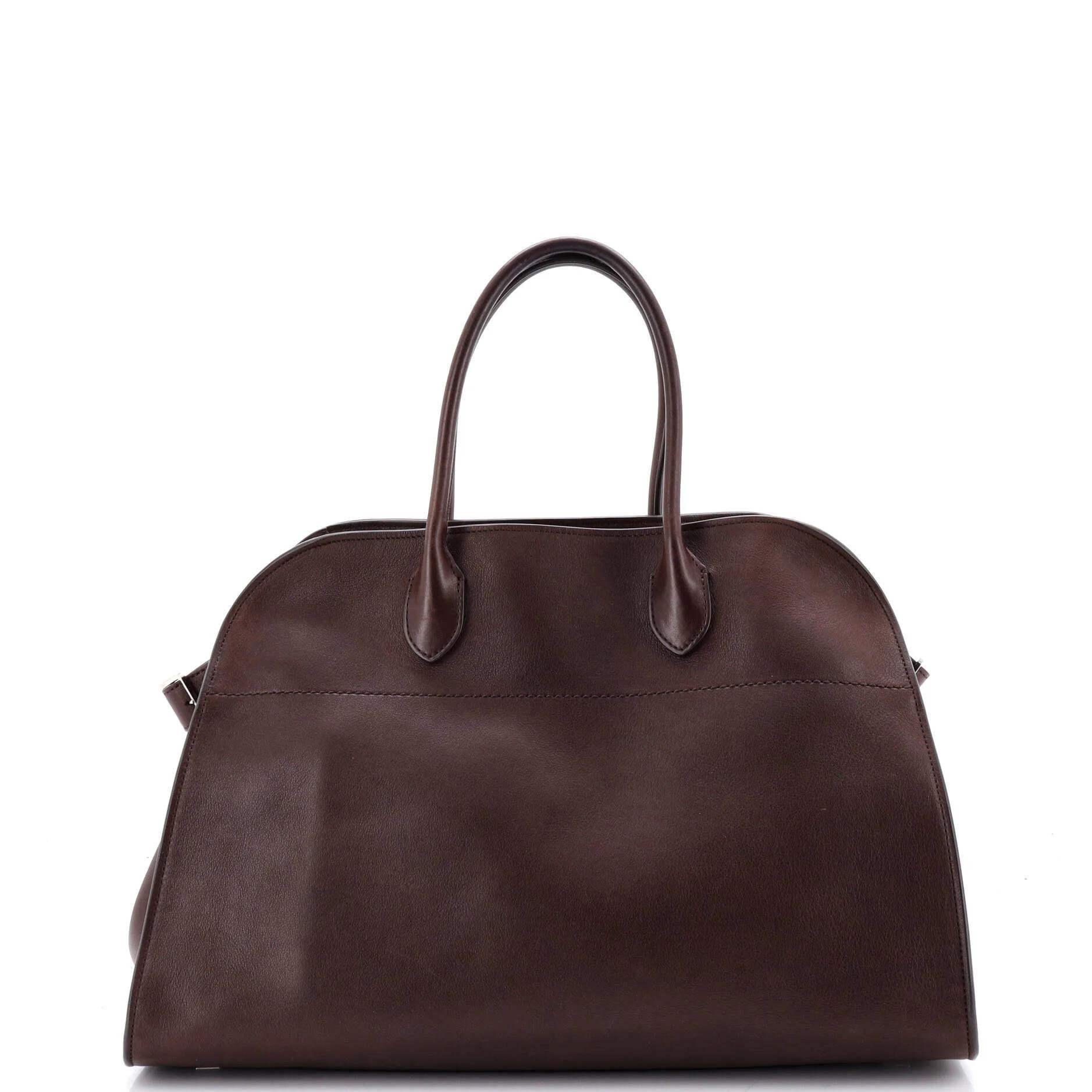 The Row Margaux leather tote