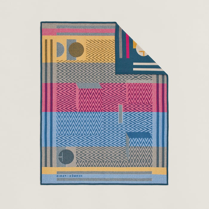 Bleu Paon Enigmatic Blanket