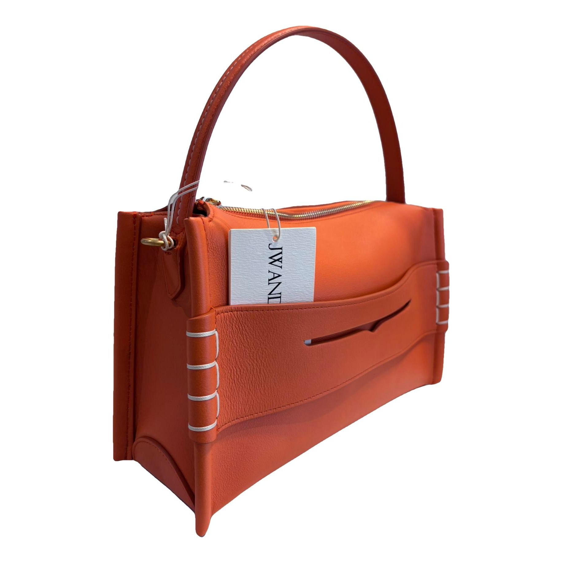 Loafer leather handbag