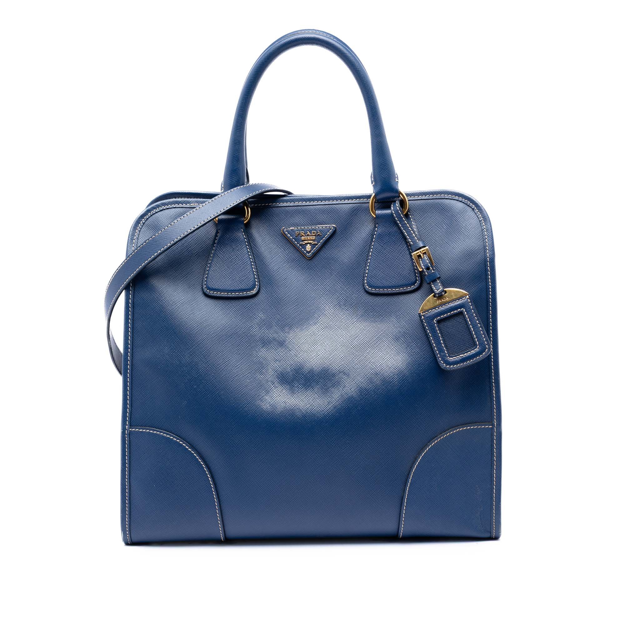 Leather tote
