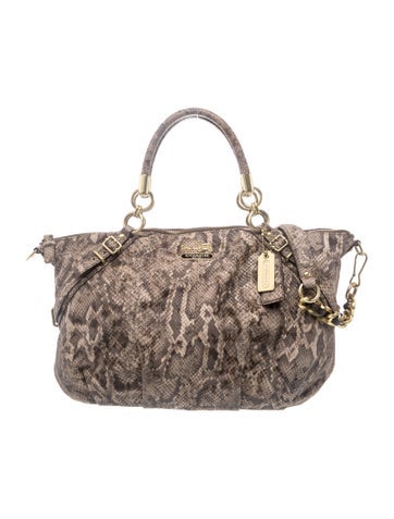 Leather Top Handle Bag