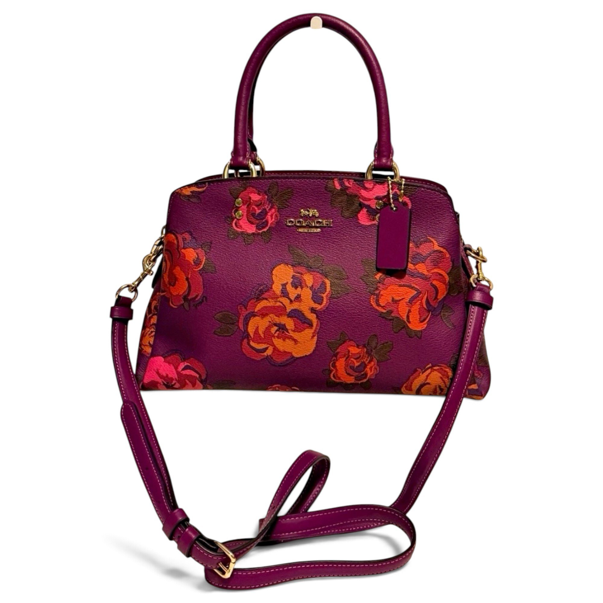 Leather satchel