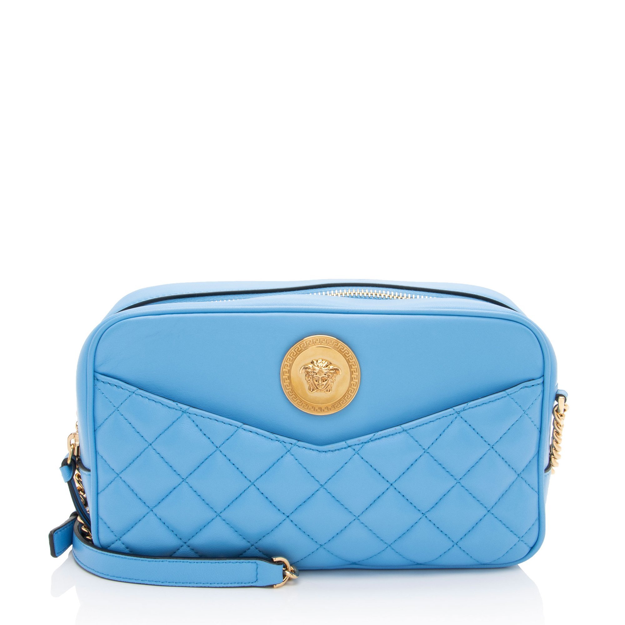 Versace Leather crossbody bag