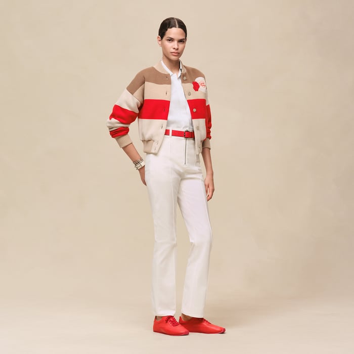 Blanc Naturel Straight Leg Pants