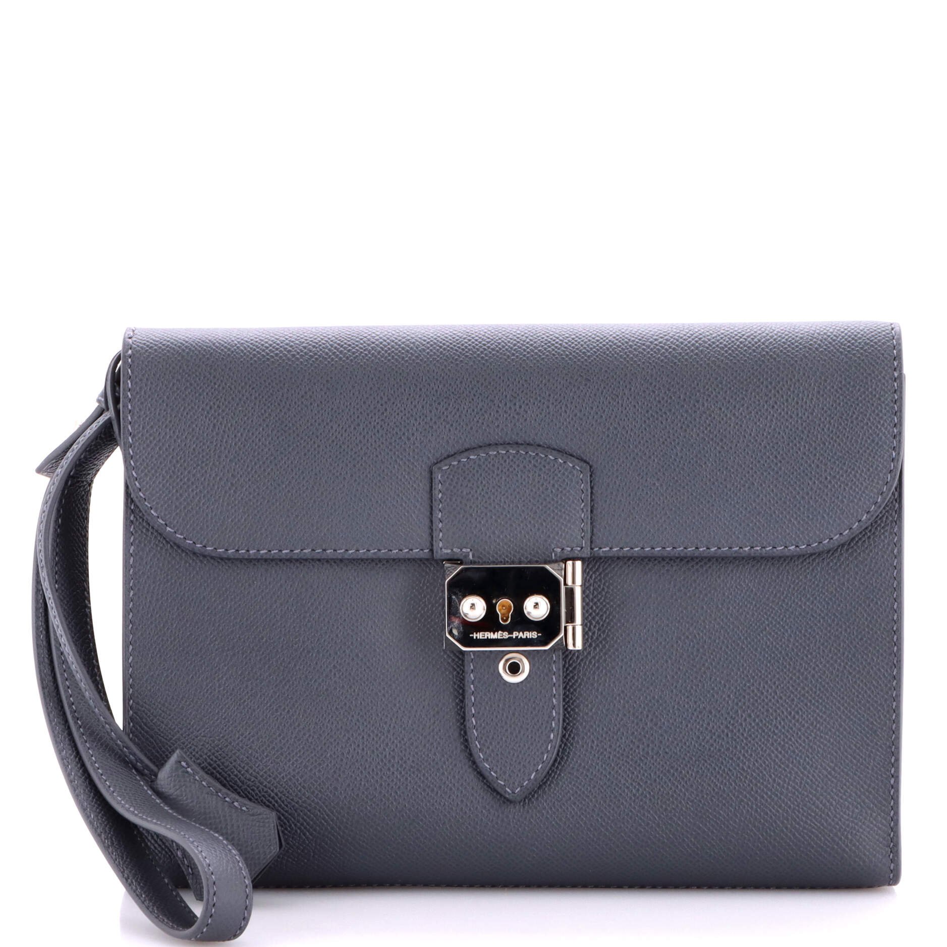Hermes Sac a Depeches Wristlet Pouch Epsom 24