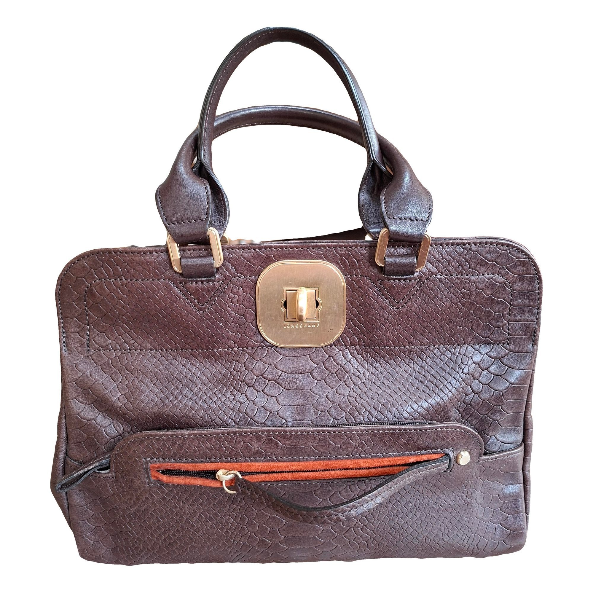 Leather handbag