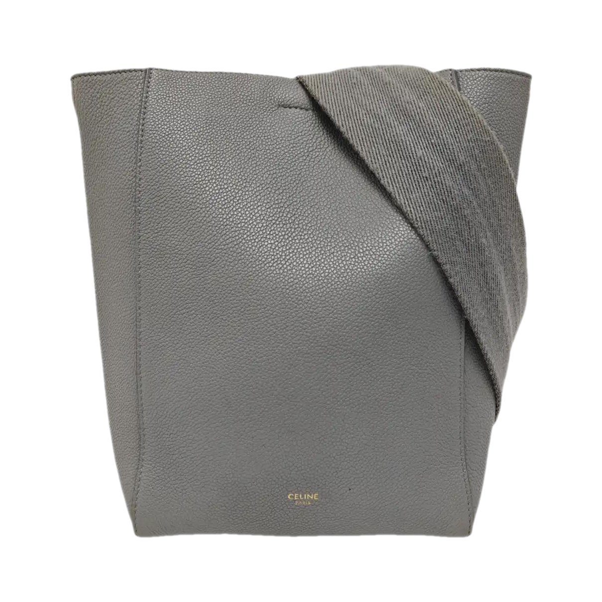 Seau Sangle leather handbag