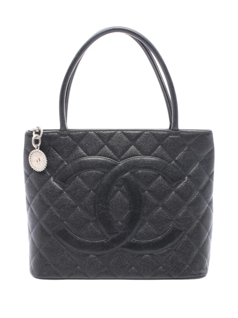 2000-2002 Caviar Medallion tote bag