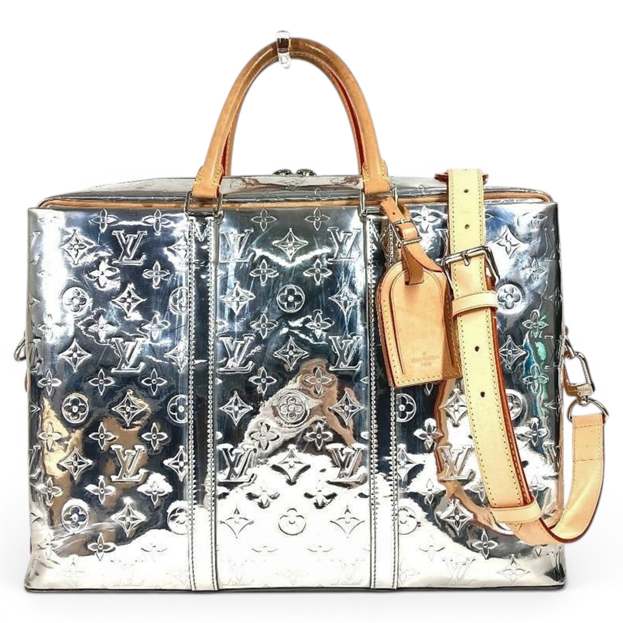 Porte Documents Voyage leather bag