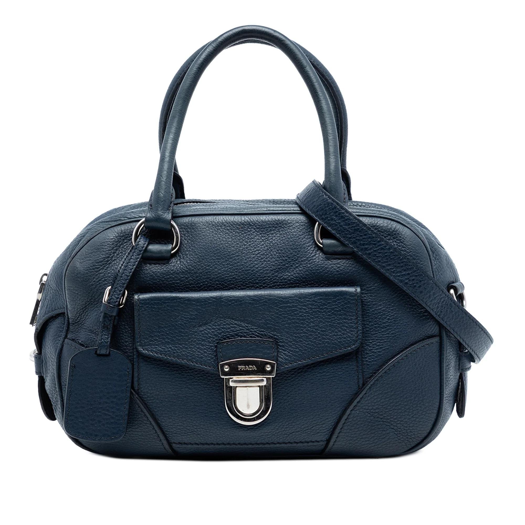 Leather satchel