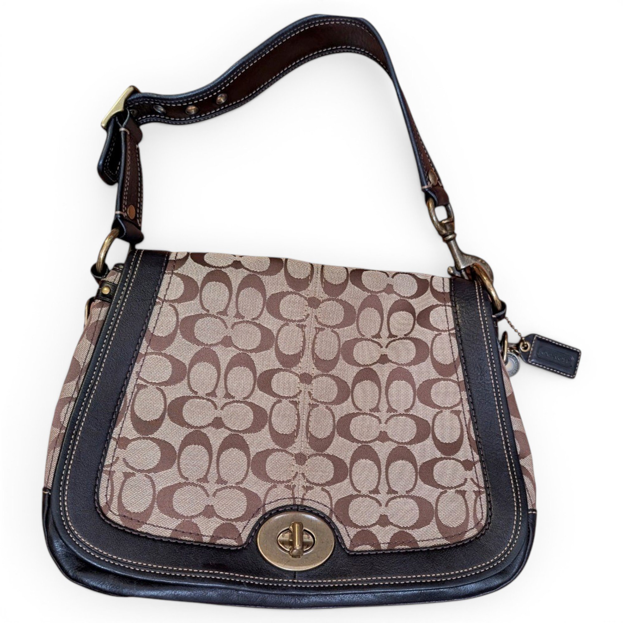 Leather handbag