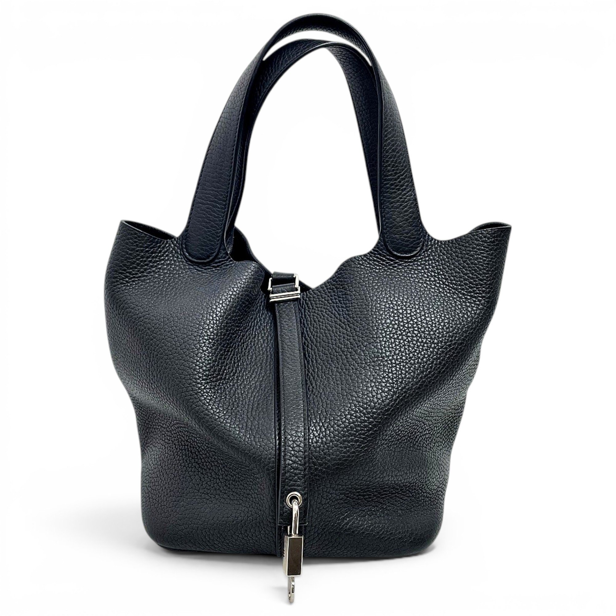 Picotin vegan leather tote