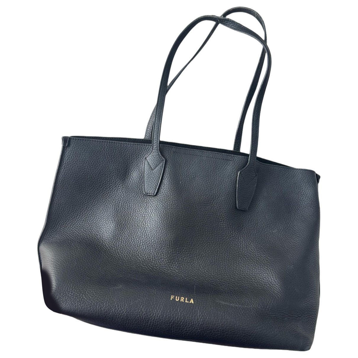 Leather tote