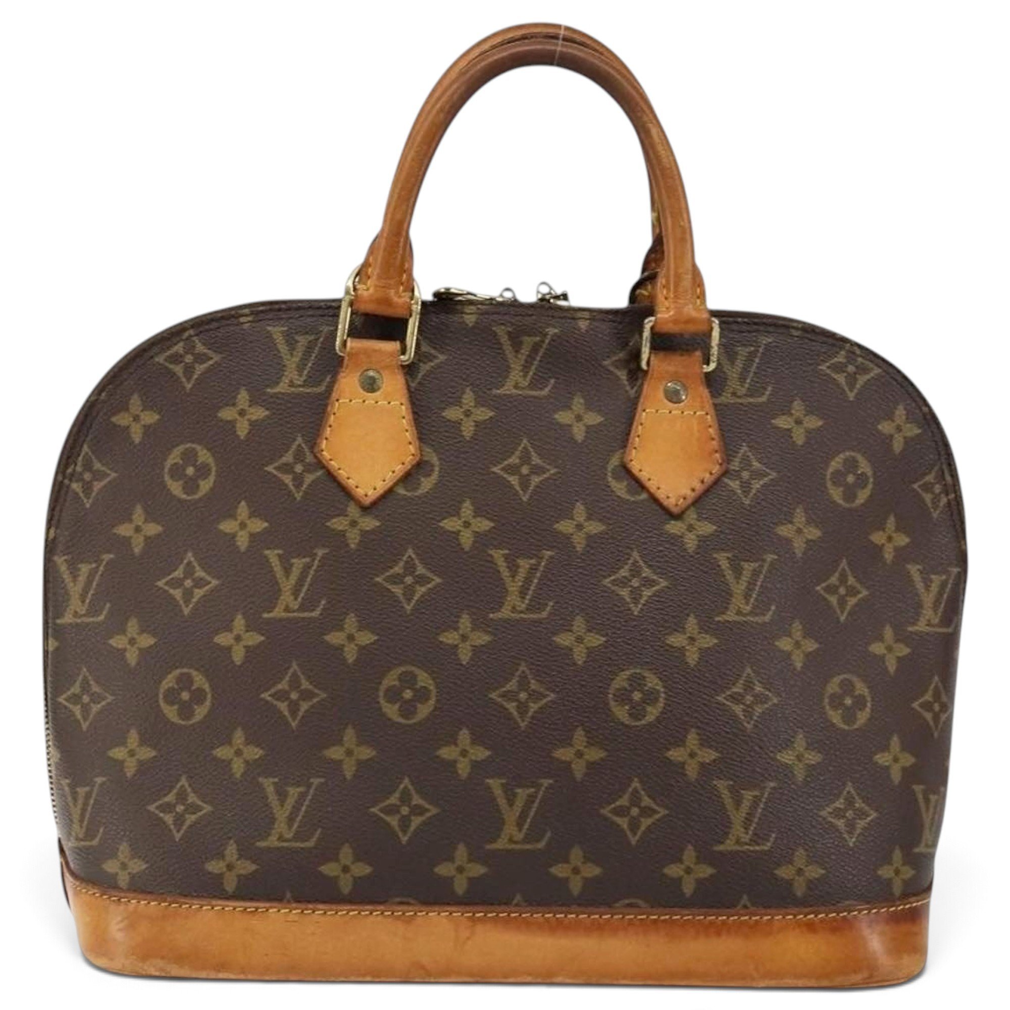Alma leather handbag
