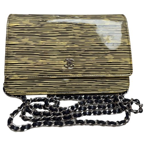 Wallet On Chain Timeless/Classique leather crossbody bag