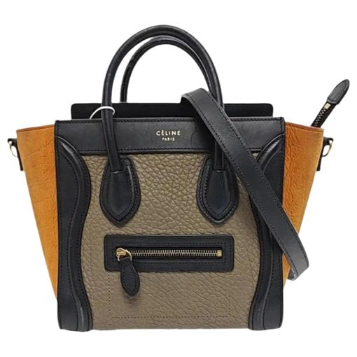 Luggage leather handbag